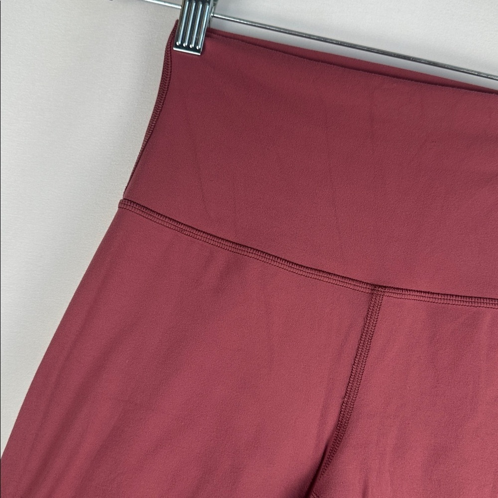 Lululemon Align Pant II *25" High-Rise Misty Merlot Nulu Cropped Leggings Size 4 - Picture 6 of 16